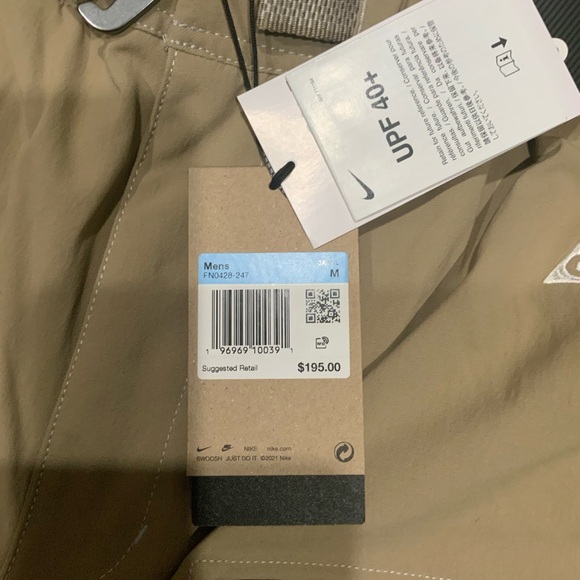 New Nike ACG Smith Summit Cargo Pants Khaki FN0428 247 Men's Size M - Picture 7 of 14